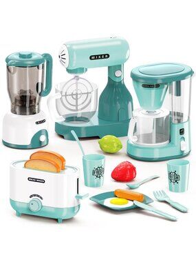 Kids Play Kitchen Accessories & Appliances Set | Fun Toys for Girls 3-8 Years